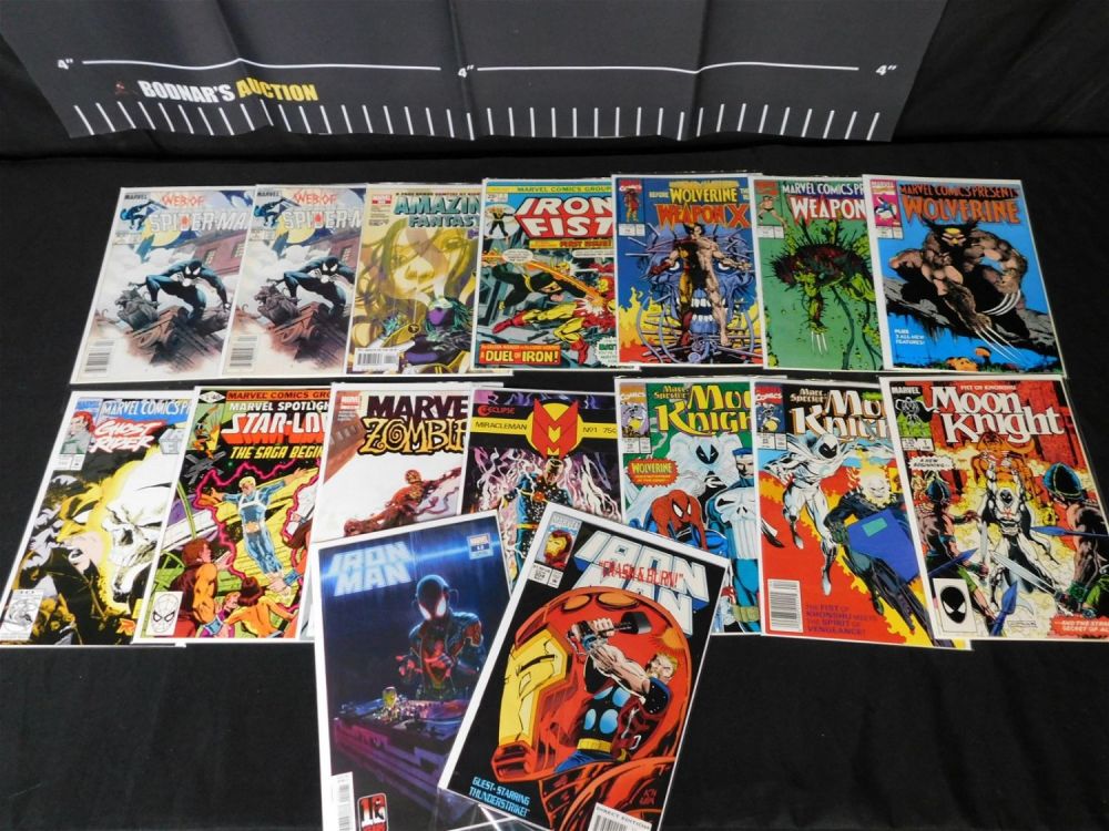 Lot 205: Lot of 16 Key and Semi-Key Issues