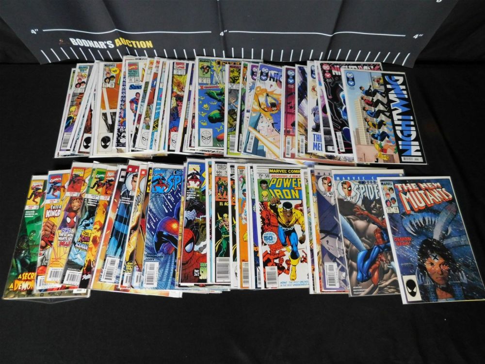 Lot 219: Large Lot of Marvel and DC Comics