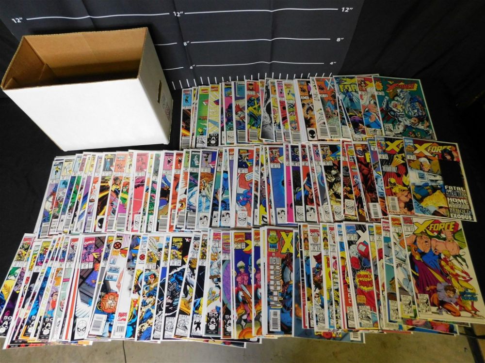 Lot 234: Short Box of X-Factor and X-Force Comics