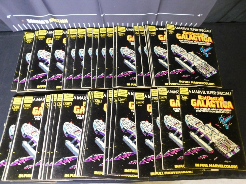 Lot 242: Large Lot of Marvel Super Special Battlestar Galactica #8