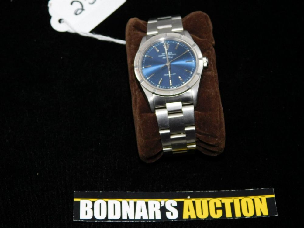 Lot 232: Rolex Oyster Perpetual Air Kin 14010 34mm