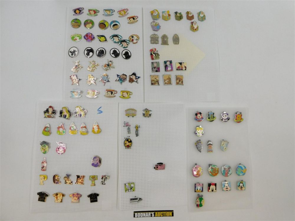 Lot 200: Lot of 2009 Disney Hidden Mickey Lanyard Series Pins