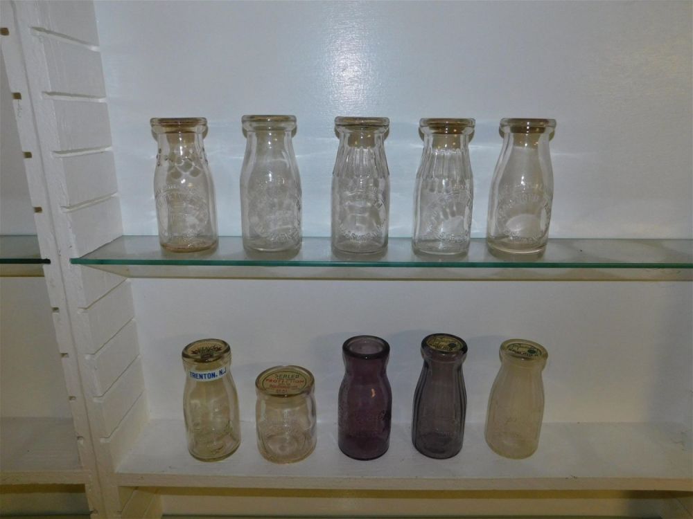 Lot 205: Lot of 10 NJ Cream Bottles