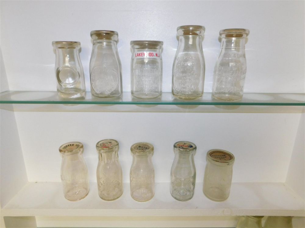 Lot 241: Lot of 10 NJ Cream Bottles