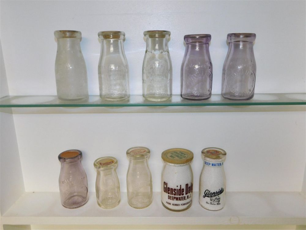 Lot 246: Lot of 10 NJ Cream Bottles