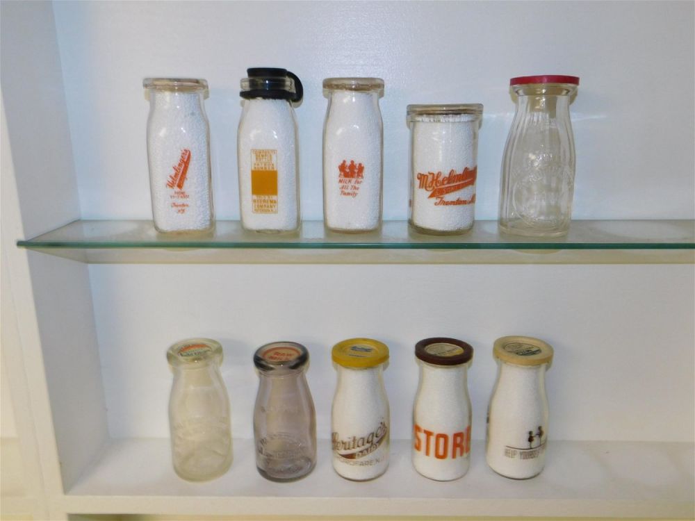 Lot 267: Lot of 10 NJ Cream Bottles