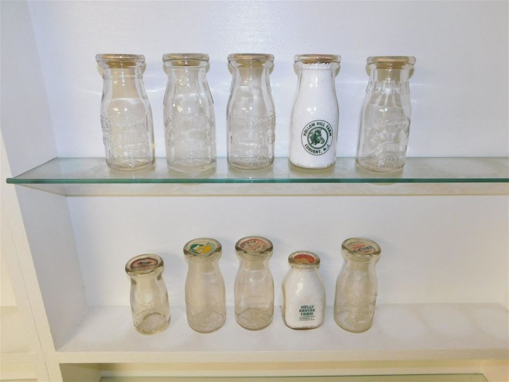 Lot 293: Lot of 10 NJ Cream Bottles