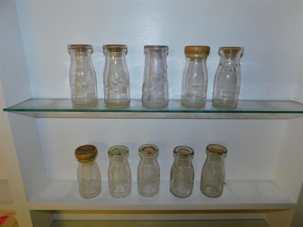 Lot 305: Lot of 10 NJ Cream Bottles