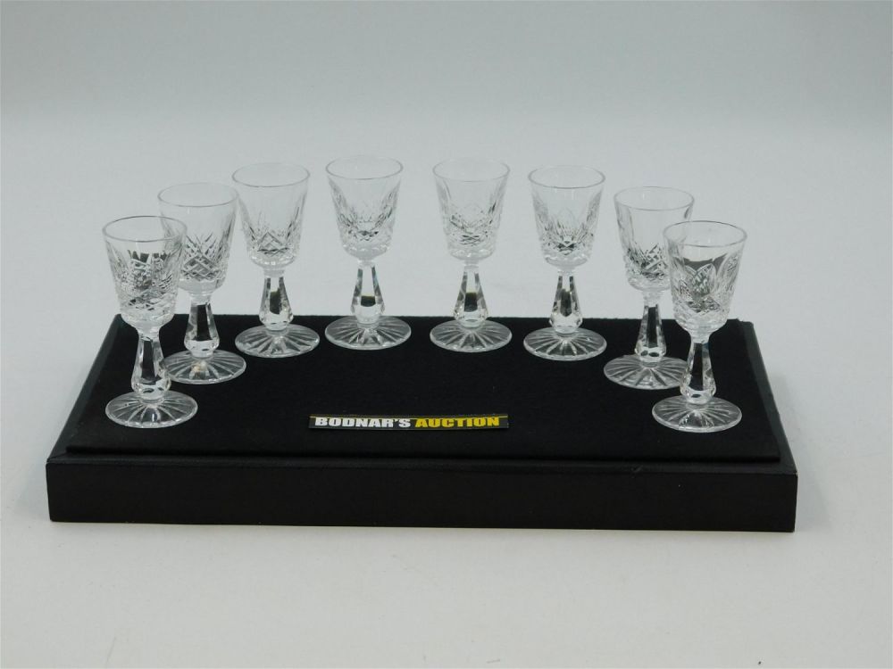Lot 249: Set of 8 Waterford Crystal Cordials