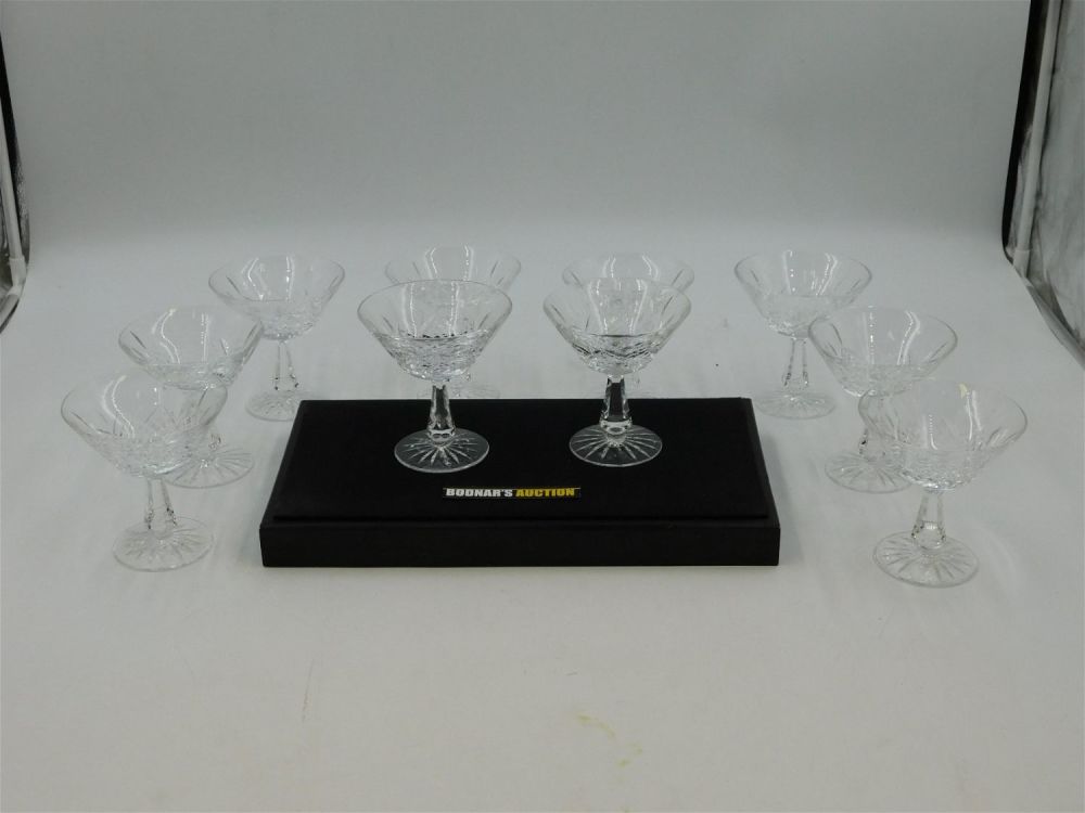 Lot 250: Set of 10 Waterford Crystal Sherbets