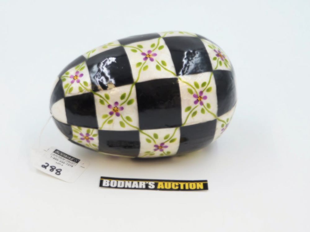 Lot 272: Mackenzie-Childs Easter Egg