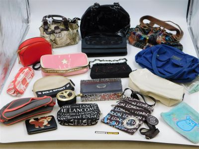 Lot of Handbags, Wallets, and Travelbags. Lot of Handbags, Wallets, Travelbags, and More. 