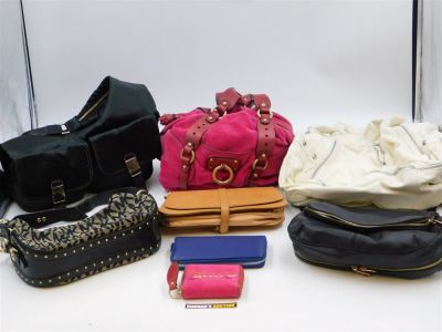 Lot of Handbags and Wallets. Including Juicy with Matching Wallet, Michael Kors, Converse and 
