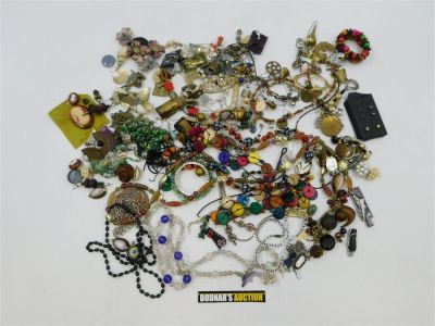 Lot of Costume Jewelry - Earrings and Necklaces. Contains some interesting Murano Glass 