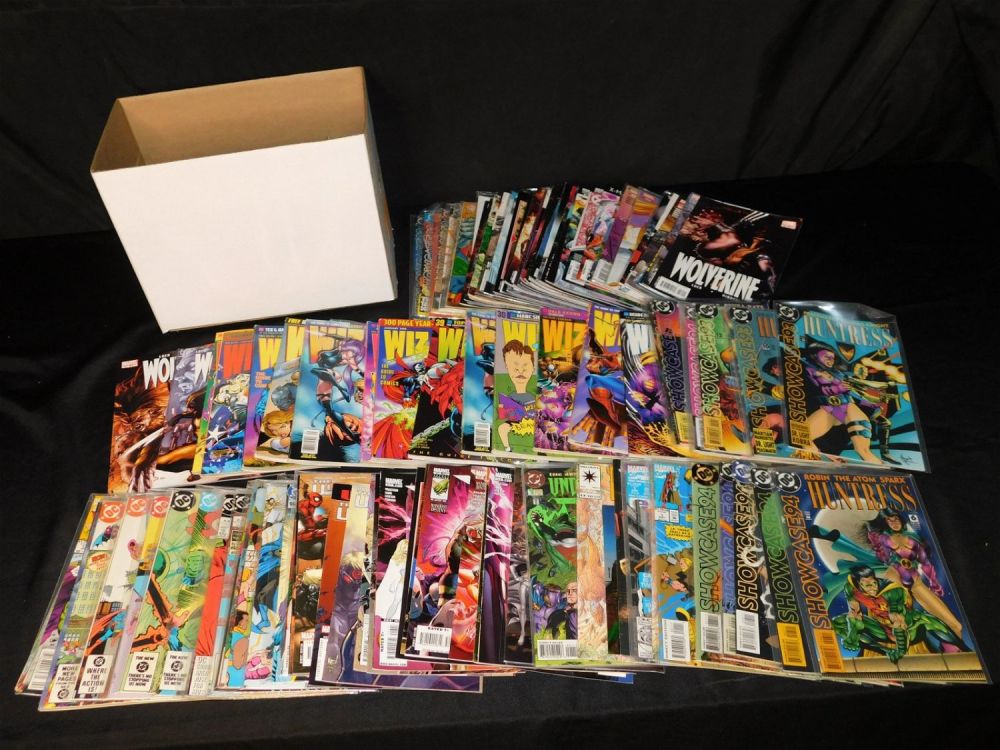 Lot 206: Short Box of Marvel and DC Comics