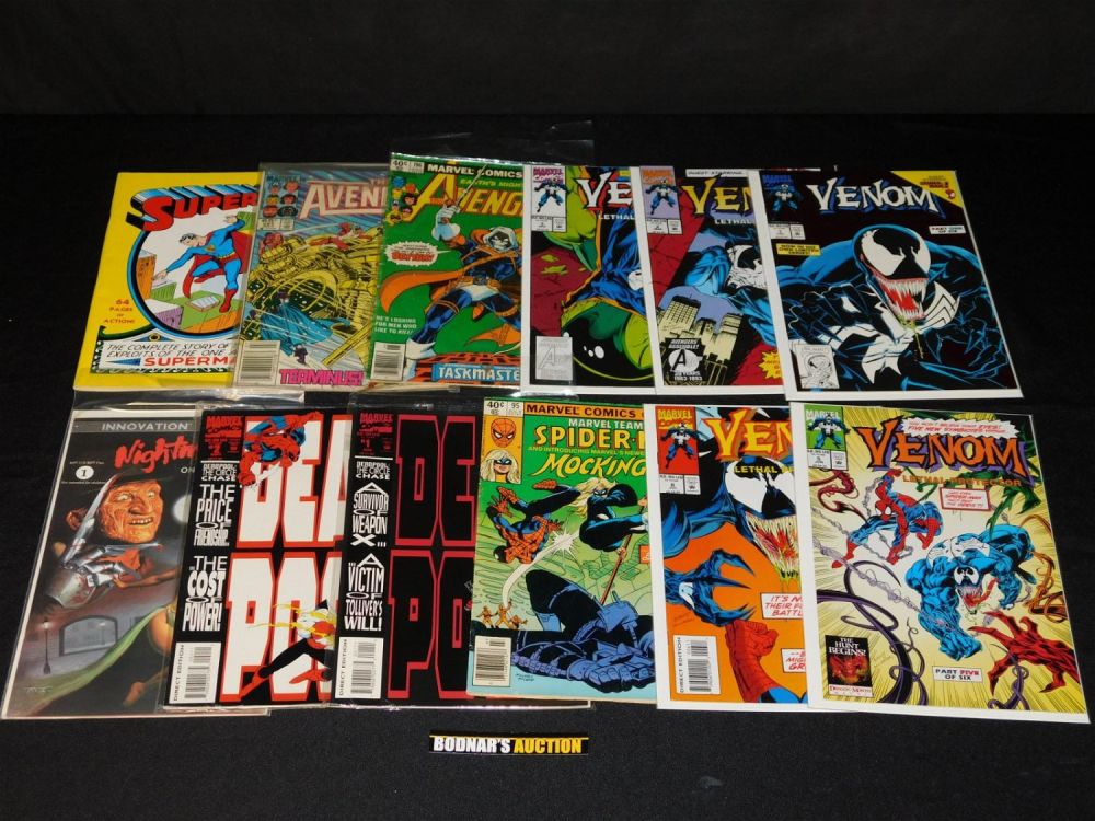 Lot 208: Lot of 12 Key Issue Comics