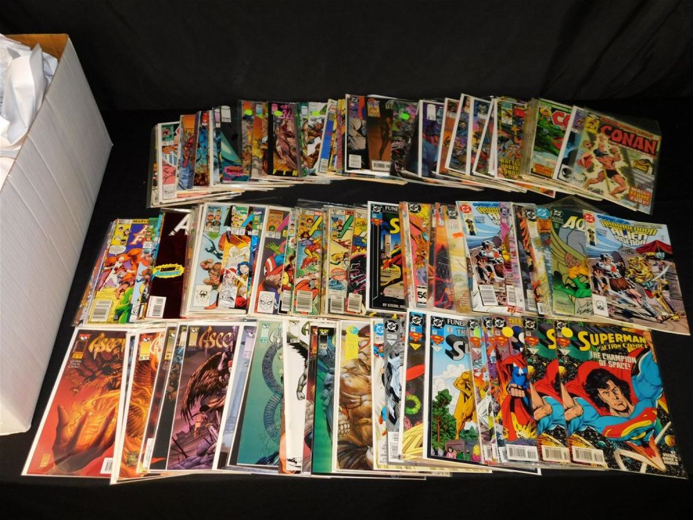 Lot 209: Short Box of Marvel, DC, and Independent Comics