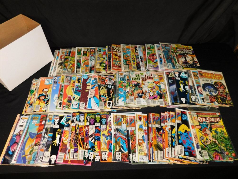 Lot 212: Short Box of Marvel, DC, and Independent Comics
