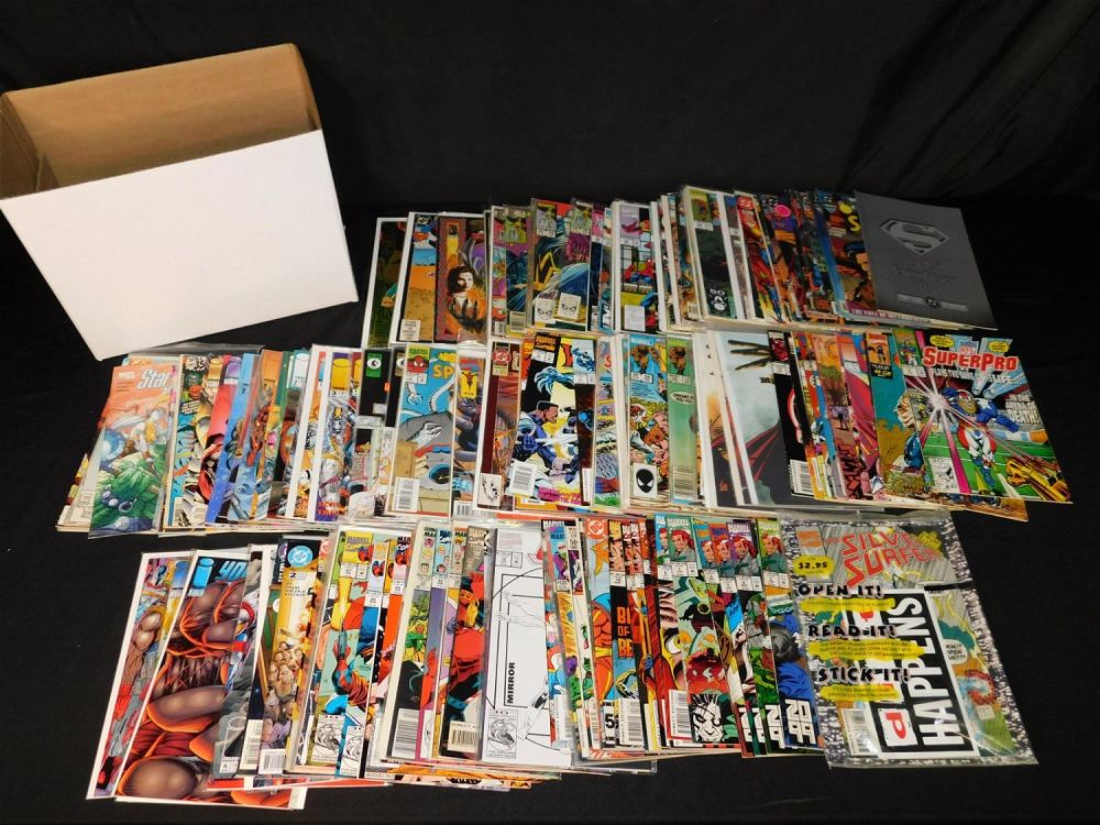 Lot 213: Short Box of Marvel, DC, and Independent Comics