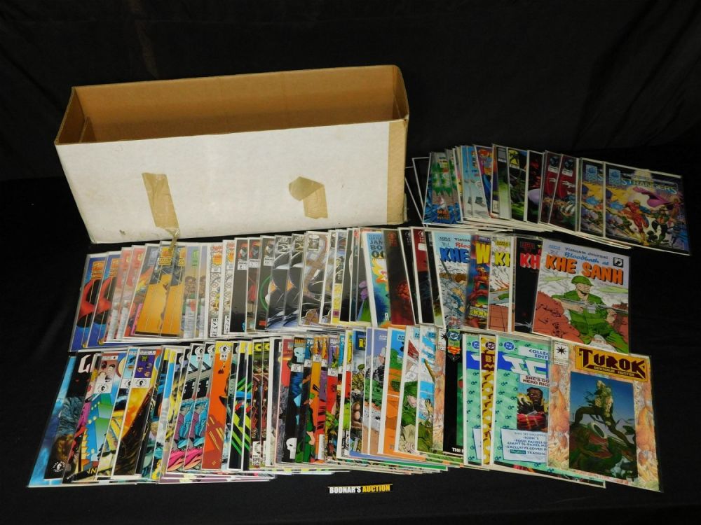 Lot 214: Short Box of DC, Marvel and Independent Comics