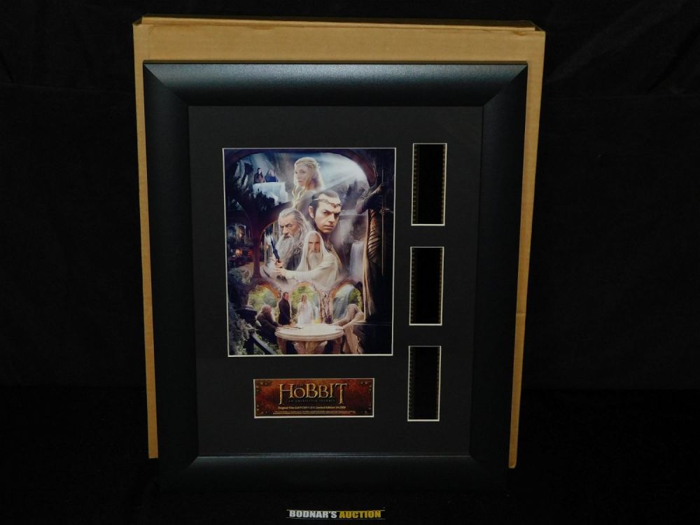 Lot 222: The Hobbit Framed Original Movie Cell