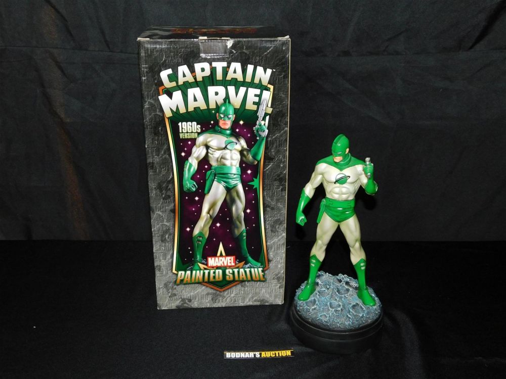 Lot 235: Marvel Captain Marvel 1960's Version Full Size Statue