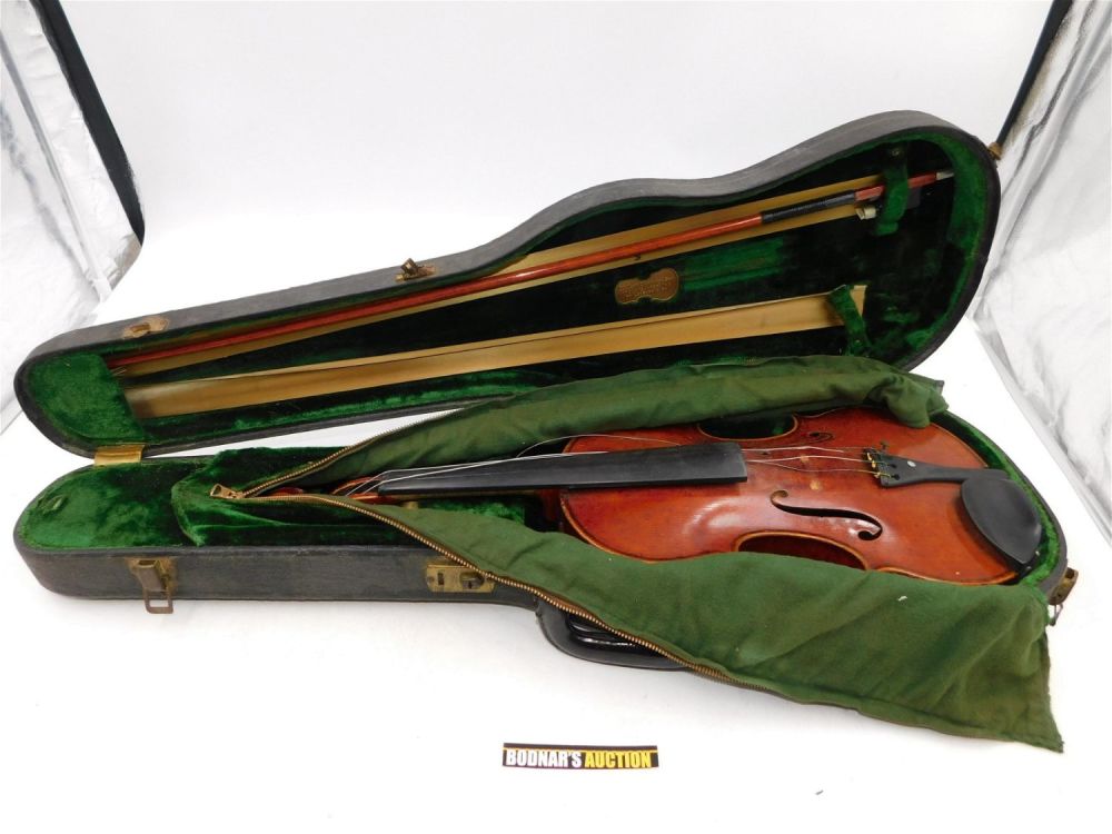 Lot 220: Antique Violin signed Josef Werner
