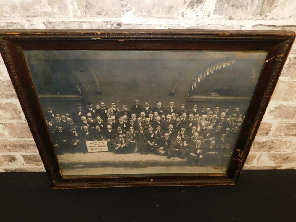 Lot 151: Framed Copy of Boston Royal Rooters 1904