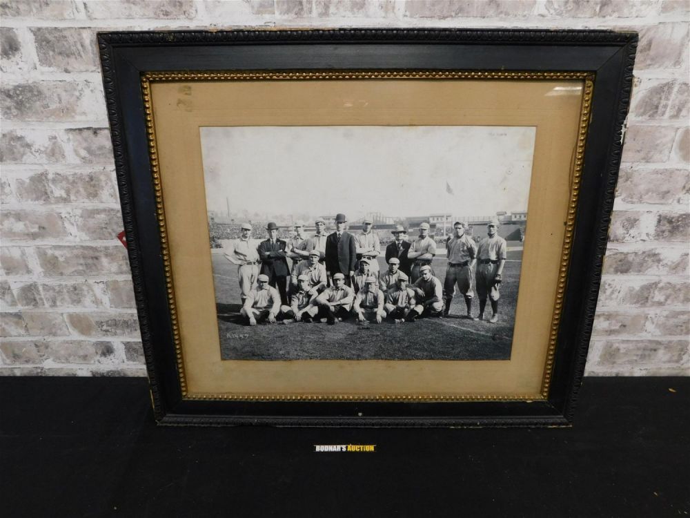 Lot 194: Framed Copy of 1905 Philadelphia Athletics