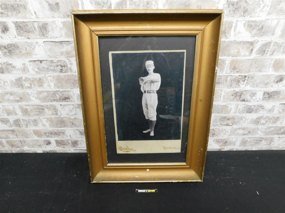 Lot 213: Framed Copy of 1888 Conly Photograph of Picher John