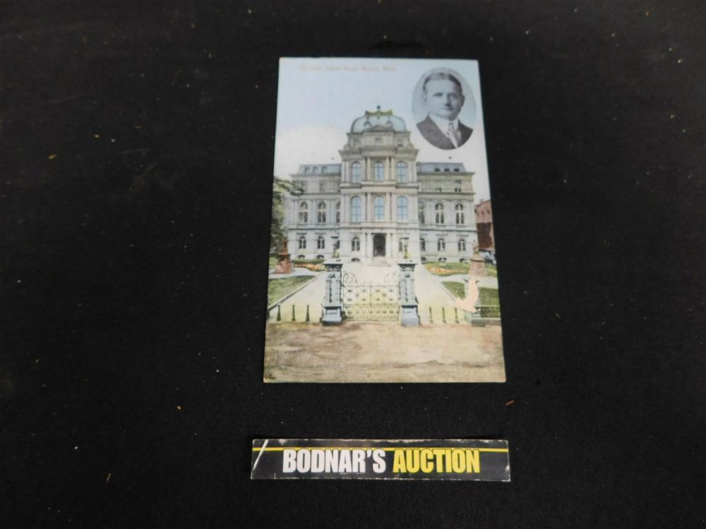 Lot 231: Post Card Circa 1912's featuring Boston's City Hall and