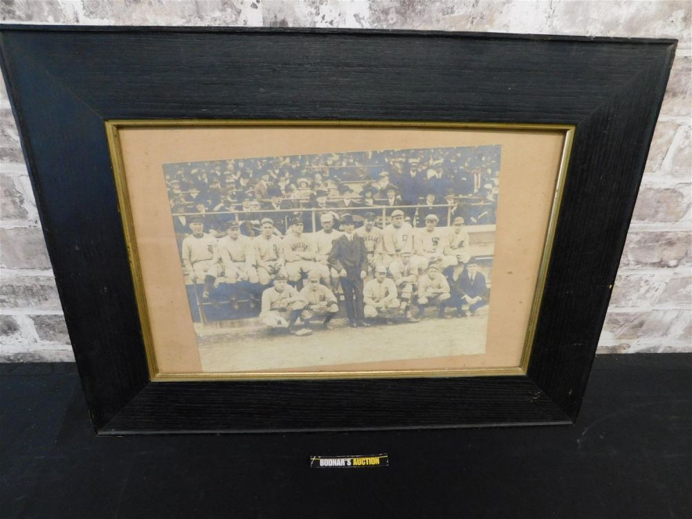 Lot 237: Framed Copy of 1917 Photo of American League All-Stars