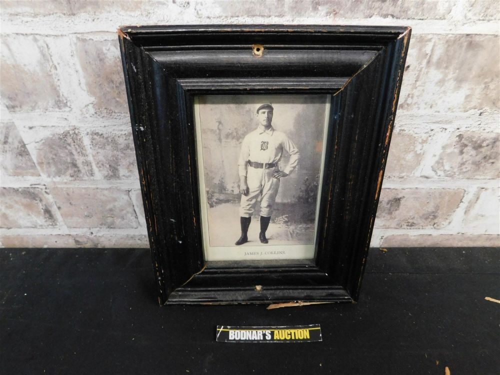 Lot 260: Framed Copy of Portrait of James Collins