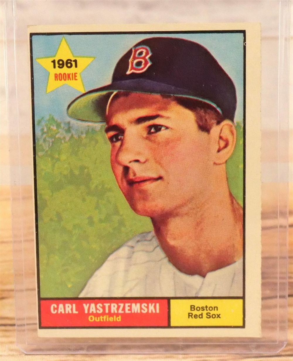 Lot 280: Carl Yastrzemski Topps 1961 Rookie Card