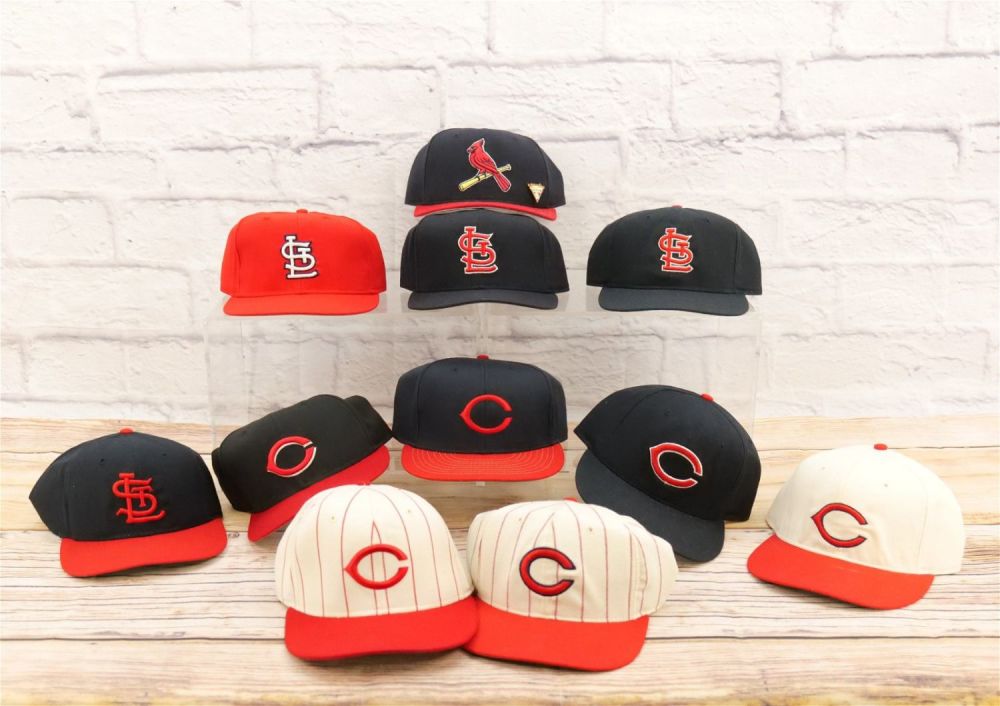 Lot 210: Lot of 10 Vintage Fitted Baseball Hats