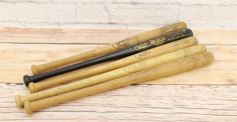 Lot 216: Lot of 5 Baseball Bats - Little League