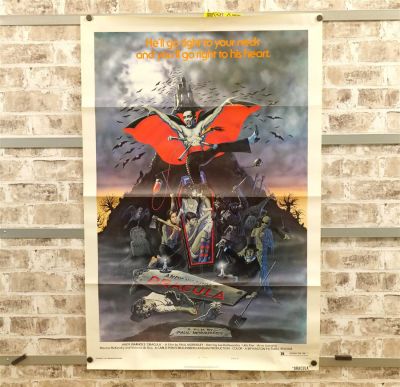 Andy Warhol's Dracula Movie Poster (1975) Starring Joe Dalessandro and Udo Kier. Style B. In 