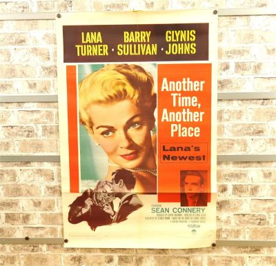 Another Time Another Place Movie Poster (1958) Starring Lana Turner, Barry Sullivan, Glynis 