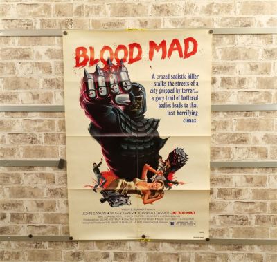 Blood Mad Movie Poster - Previous Name for the movie The Glove - Pre-Release before name 