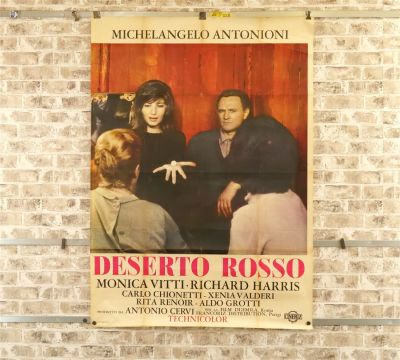 Deserto Rossi Italian Oversized One Sheet Movie Poster. Deserto Rossi (1964) Italian Oversized 