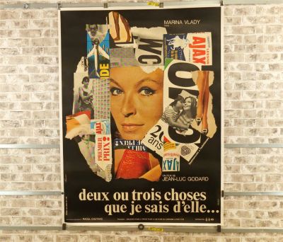 Deux Ou Trois Choses Que Je Sais D'Elle Movie Poster. Deux Ou Trois Choses Que Je Sais D'Elle 