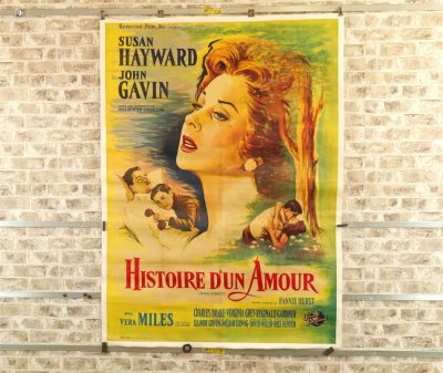 Historie D'un Amour Oversized One Sheet Movie Poster (1961) - Linen Backed. US Title 