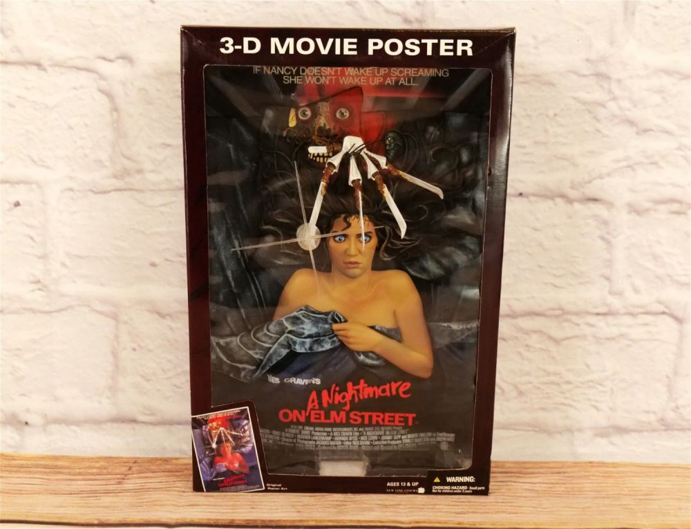 Lot 285: McFarlane A Nightmare on Elm Street 3-D Movie Poster