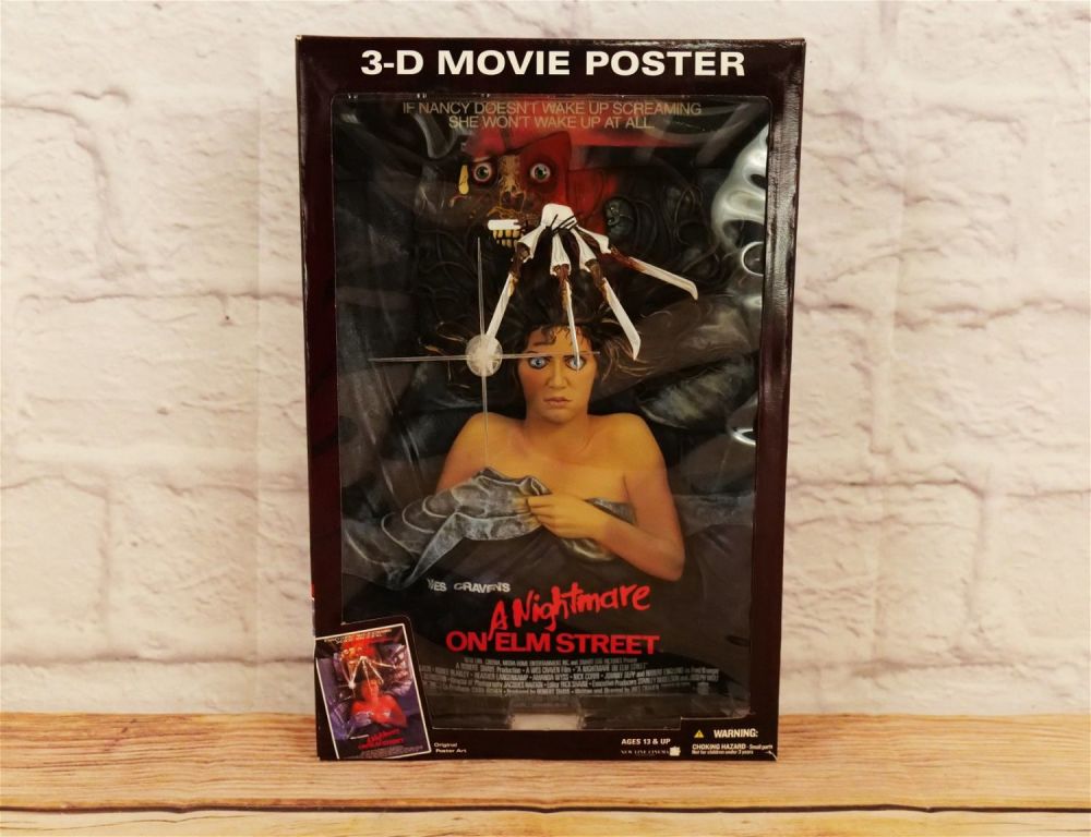 Lot 286: McFarlane A Nightmare on Elm Street 3-D Movie Poster