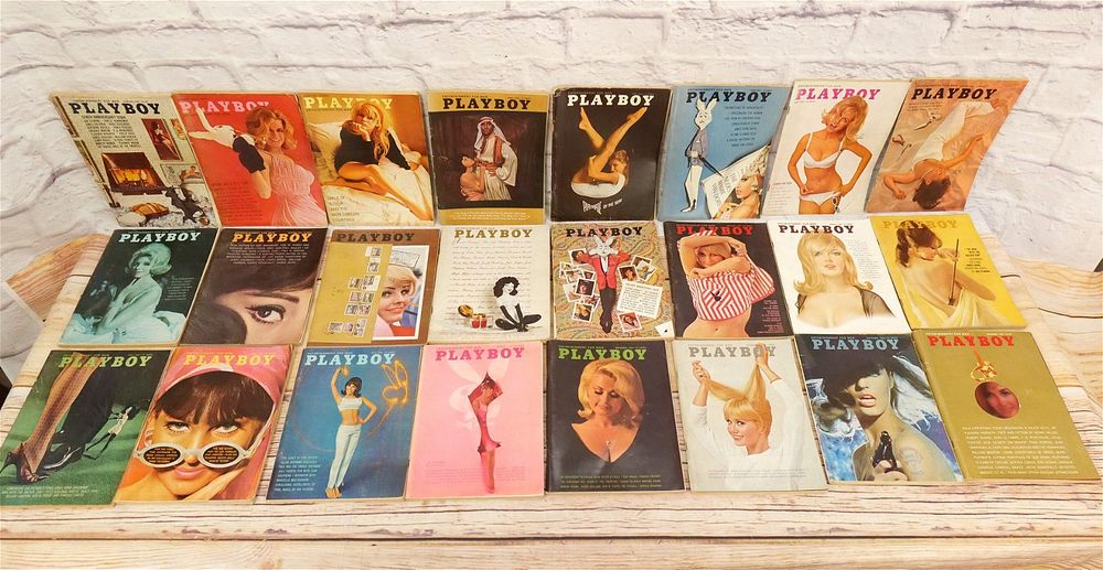 Lot 311: Complete Run of 1964 & 1965 Playboy Magazines