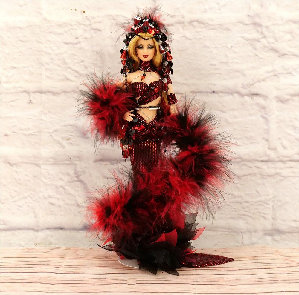 Lot 210: OOAK Custom Artist Mermaid Barbie