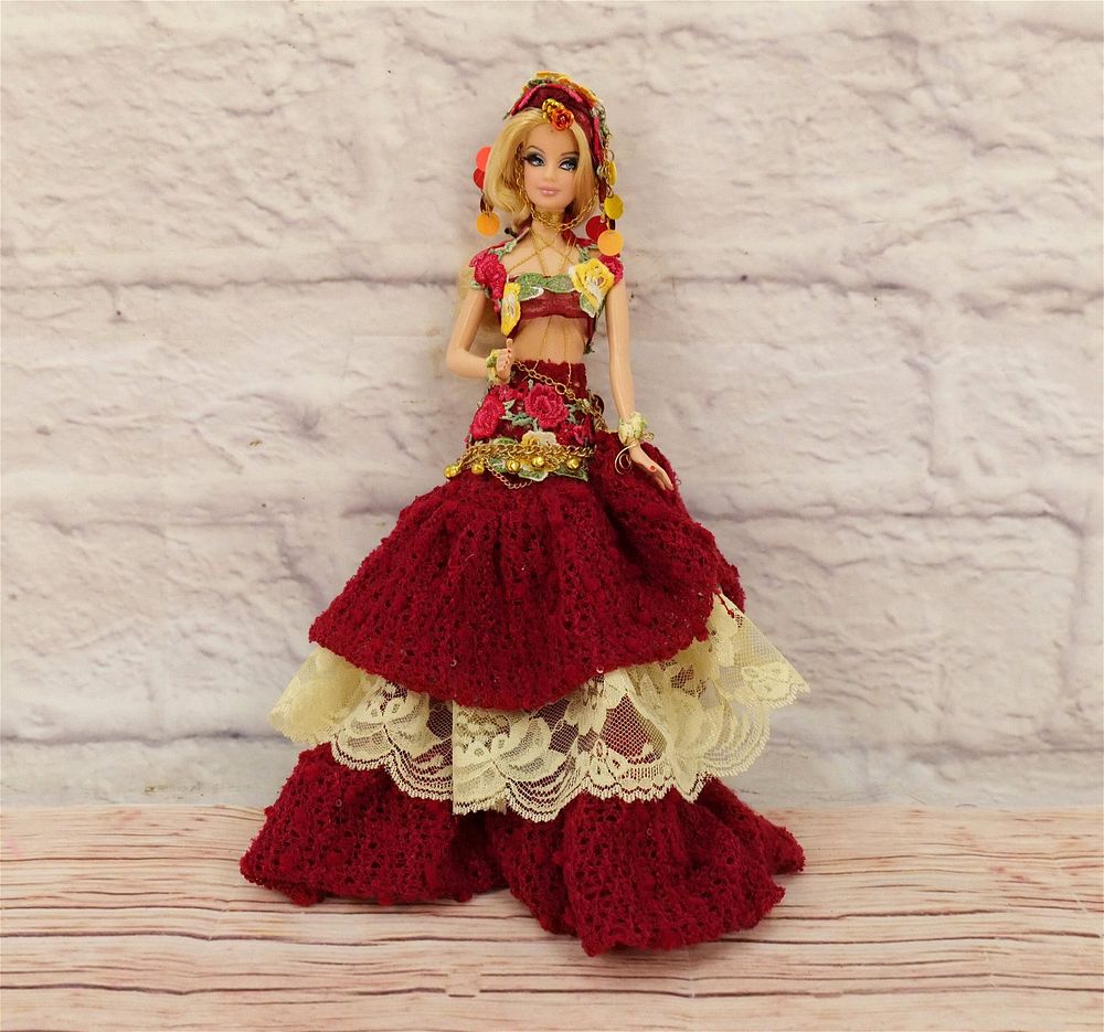 Lot 221: OOAK Custom Artist Designer Barbie