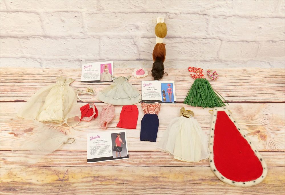 Lot 262: Lot of Vintage Barbie Clothing