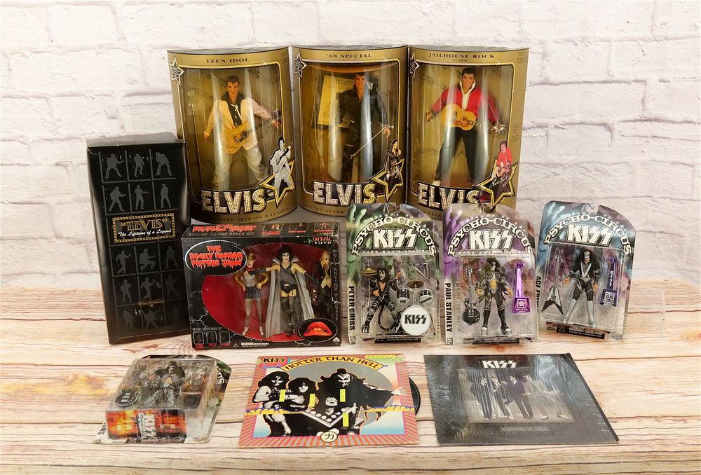 Lot 305: Large Lot of Music Related Dolls and Figures