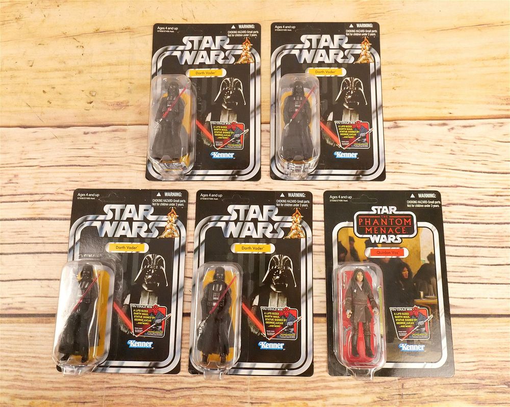 Lot 254: Lot of 5 Star Wars Vintage Collection Action Figures